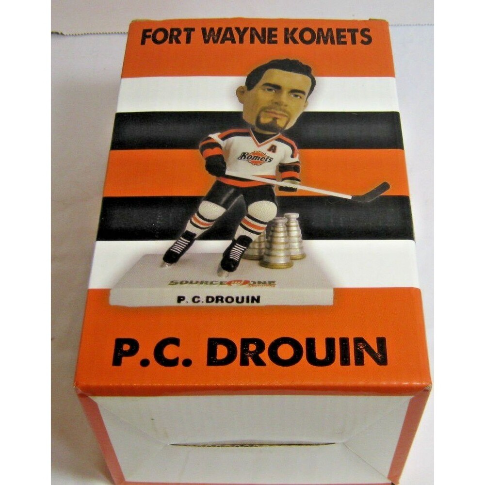 PC Drouin 2011 Fort Wayne KOMETS Hockey Bobble Bobblehead SGA